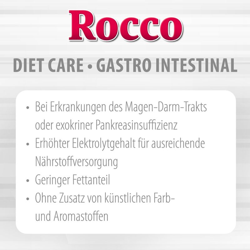 Rocco Diet Care Gastro Intestinal Pute mit Kürbis 300 g - Pouch