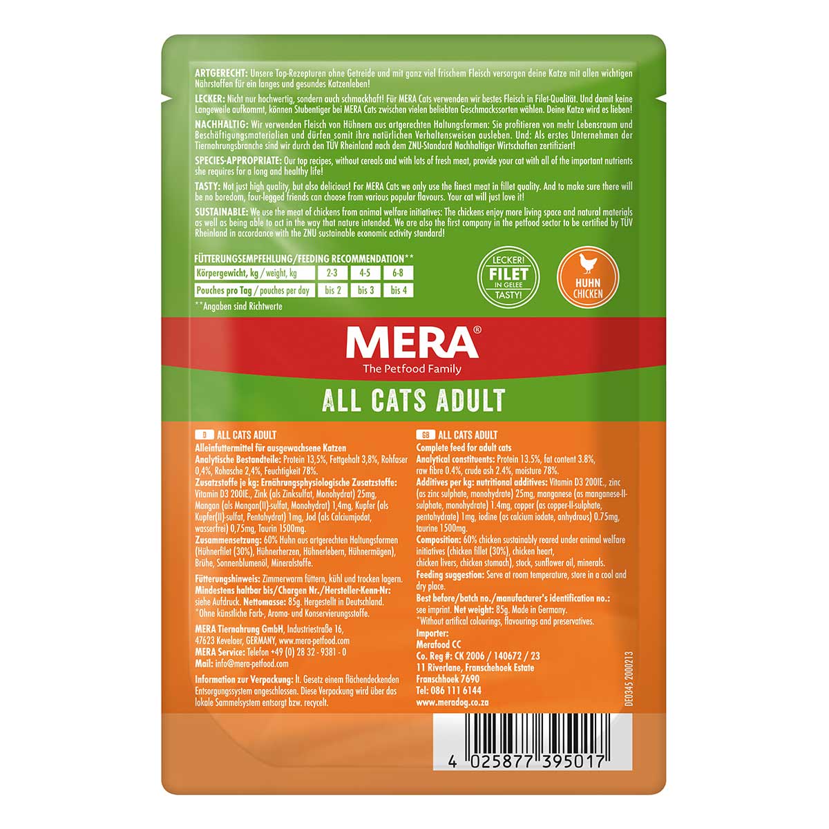 Mera Cats Adult Huhn günstig kaufen bei ZooRoyal