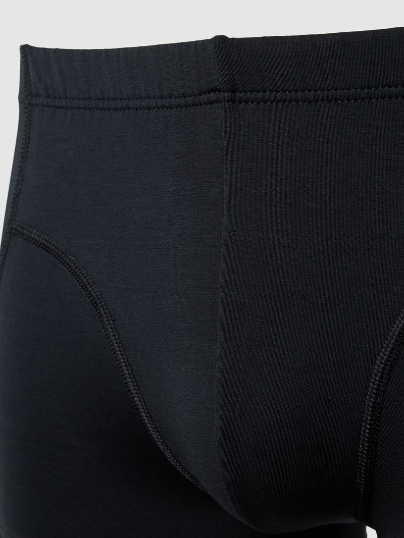 Trunks mit Label-Detail Modell 'hautnah' in schwarz