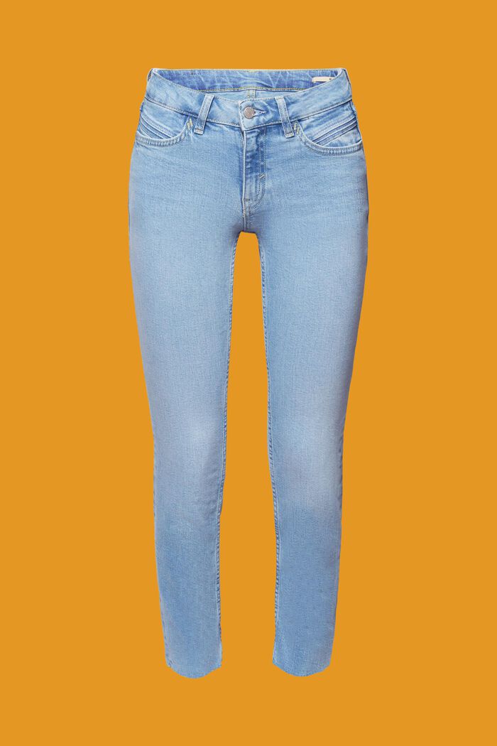 Schmale Jeans mit mittlerer Bundhöhe