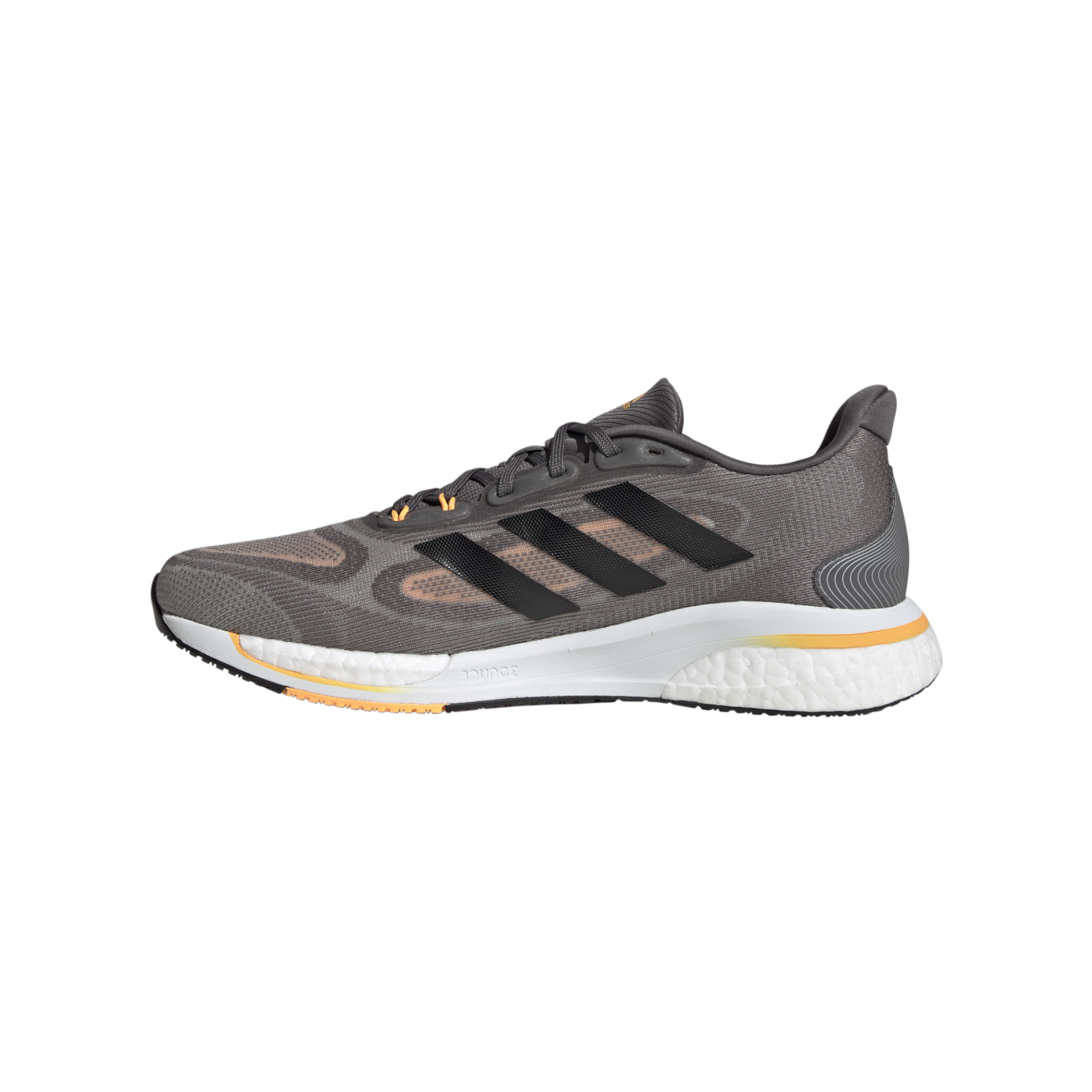 adidas Supernova+ Running Grau Schwarz Orange