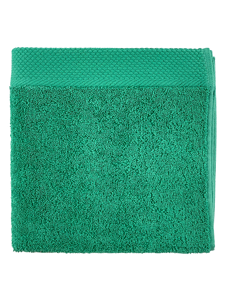 Soft by Perle de Coton Handtuch ''Epo'' in Grün günstig kaufen