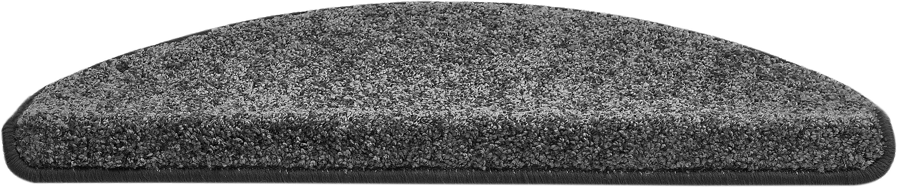 Stufenmatte Parla, Andiamo, halbrund, Höhe: 13 mm, Kurzflor, weicher Velours, 15 Stück in einem Set