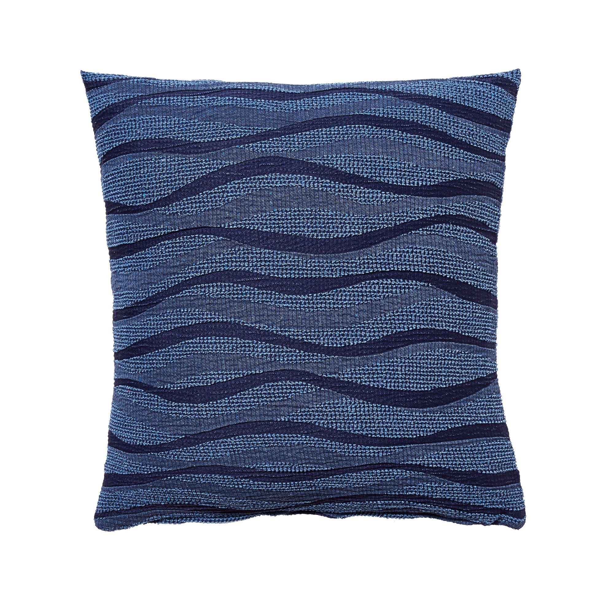 Housse coussin jacquard imprimé
