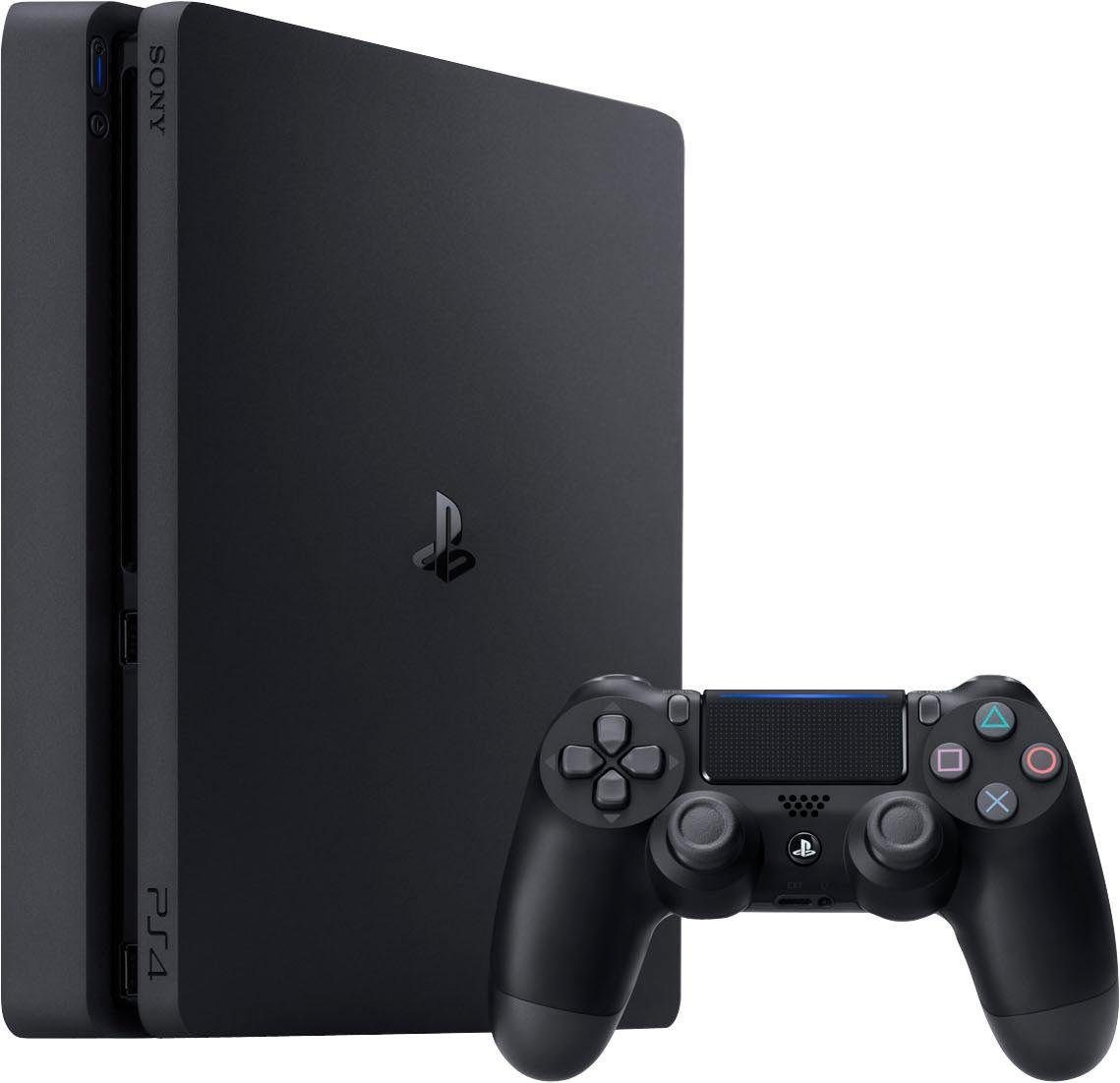 PlayStation 4 Slim, 500GB, inkl. Ghost of Tsushima