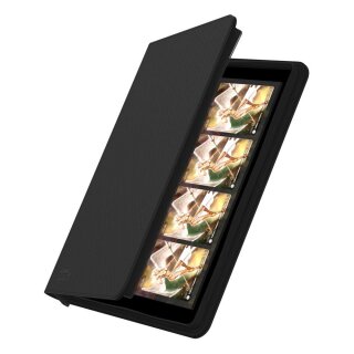 Ultimate Guard 8-Pocket QuadRow Zipfolio Xenoskin Schwarz
