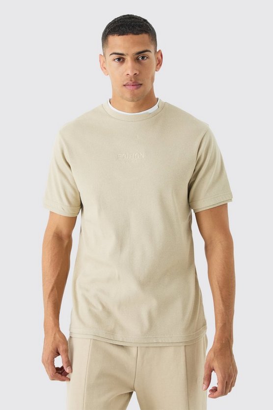Geripptes Edition Heavyweight T-Shirt