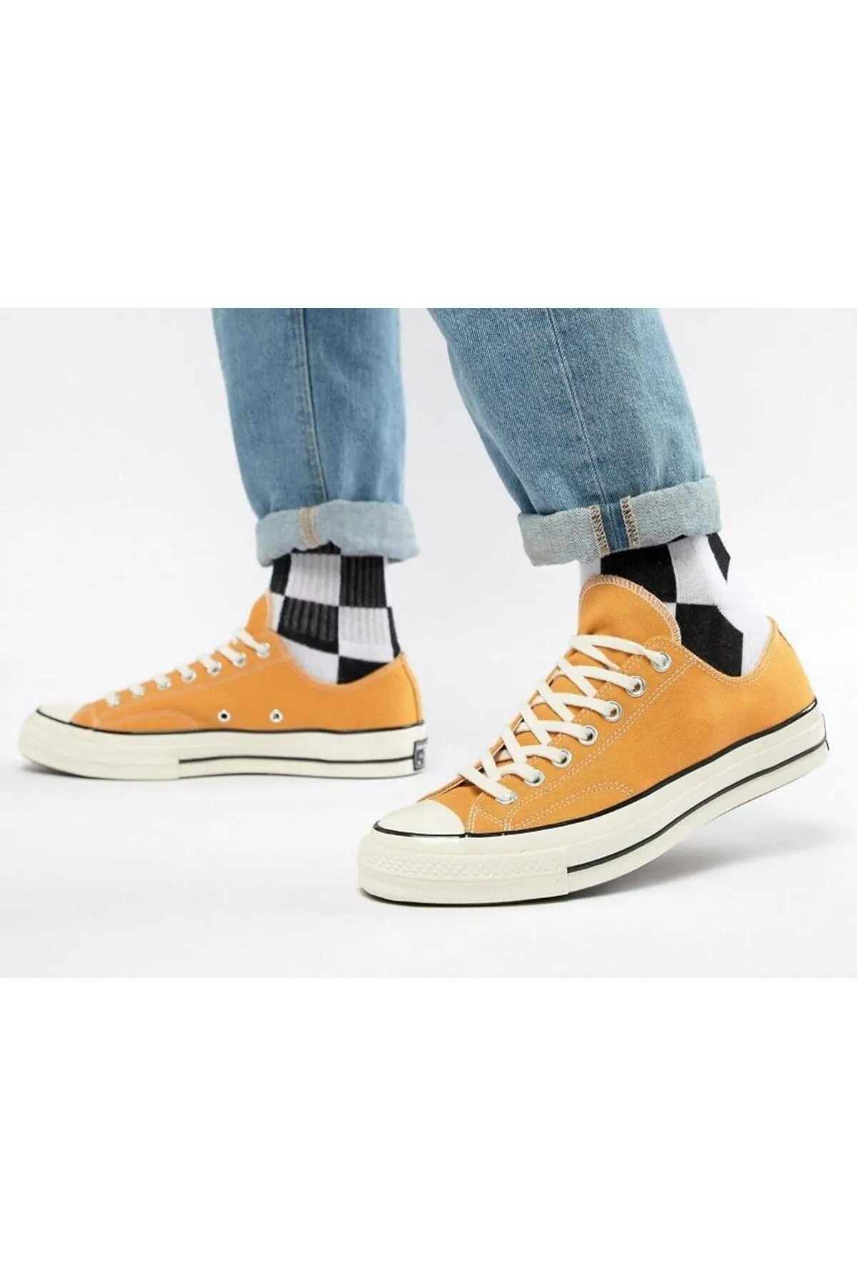 converse  Unisex-Sneakers „Sonnenblume/Schwarz/Reiher“