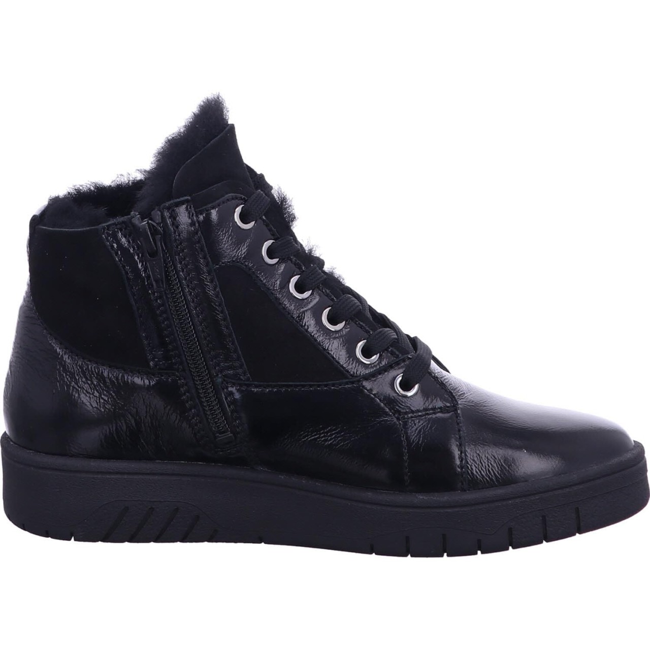 WALDLÄUFER Winterstiefel schwarz YUNA