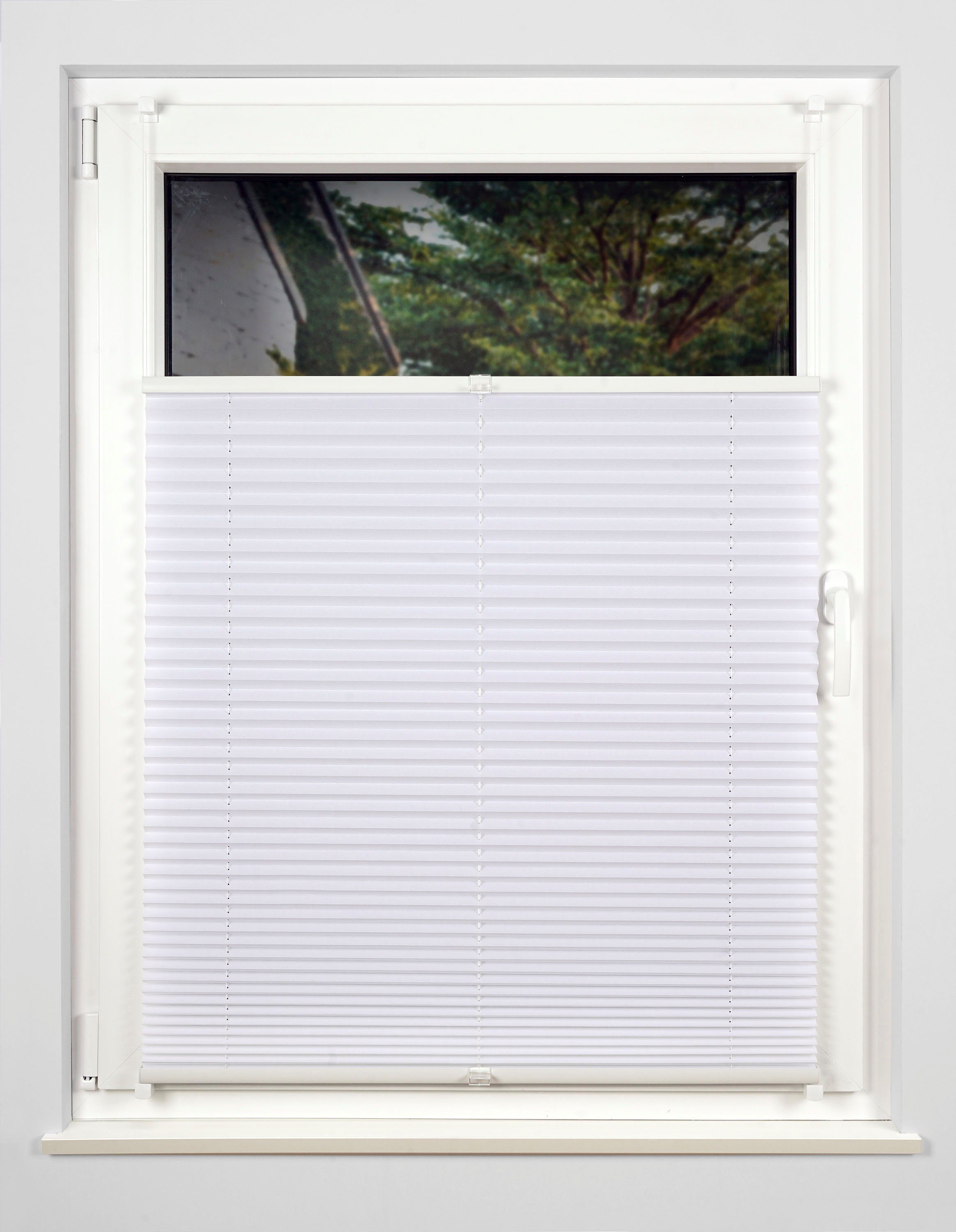 Plissee Free, mydeco, Lichtschutz, ohne Bohren, verspannt, Klemmfix