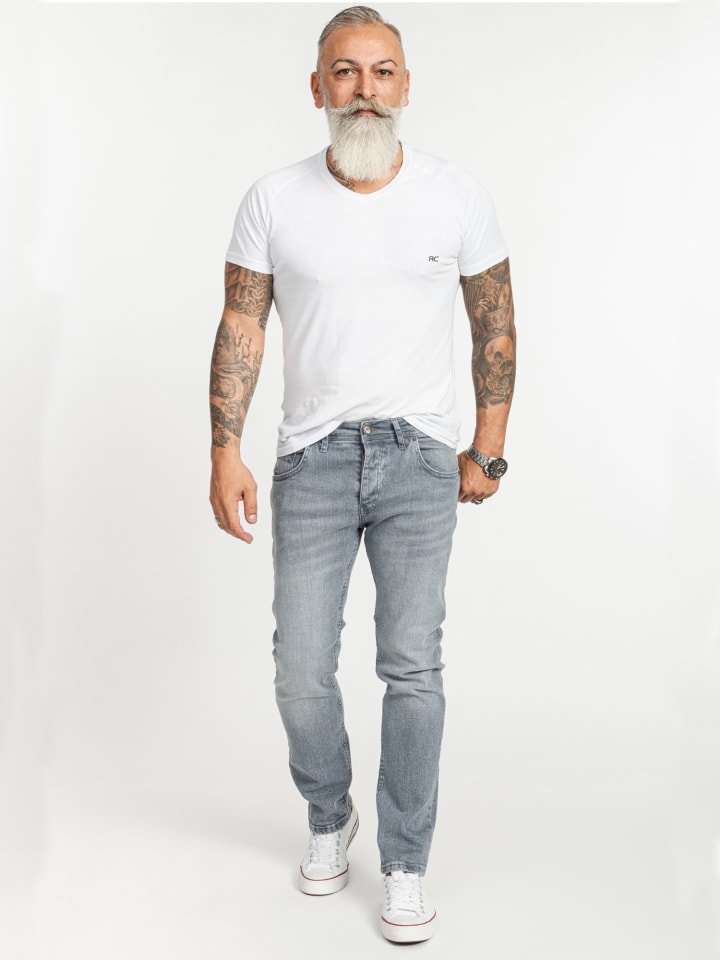 Rock Creek Jeans in Hellgrau günstig kaufen