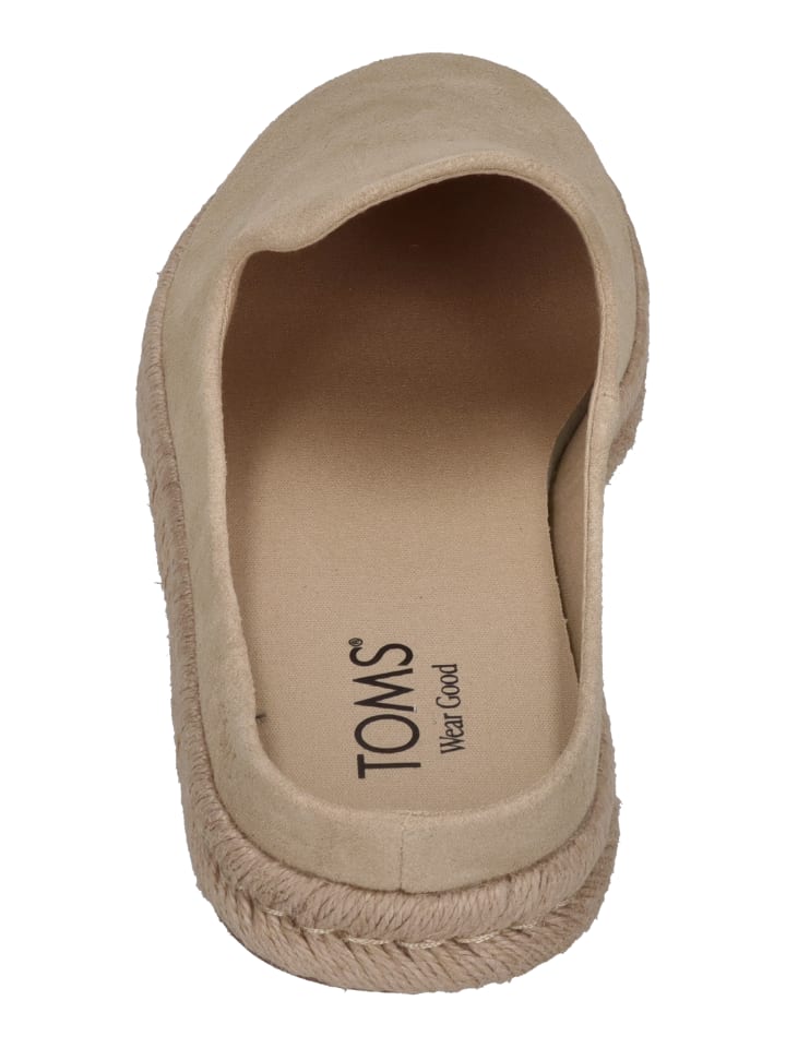 TOMS Espadrilles SANTIAGO MULE in natur günstig kaufen