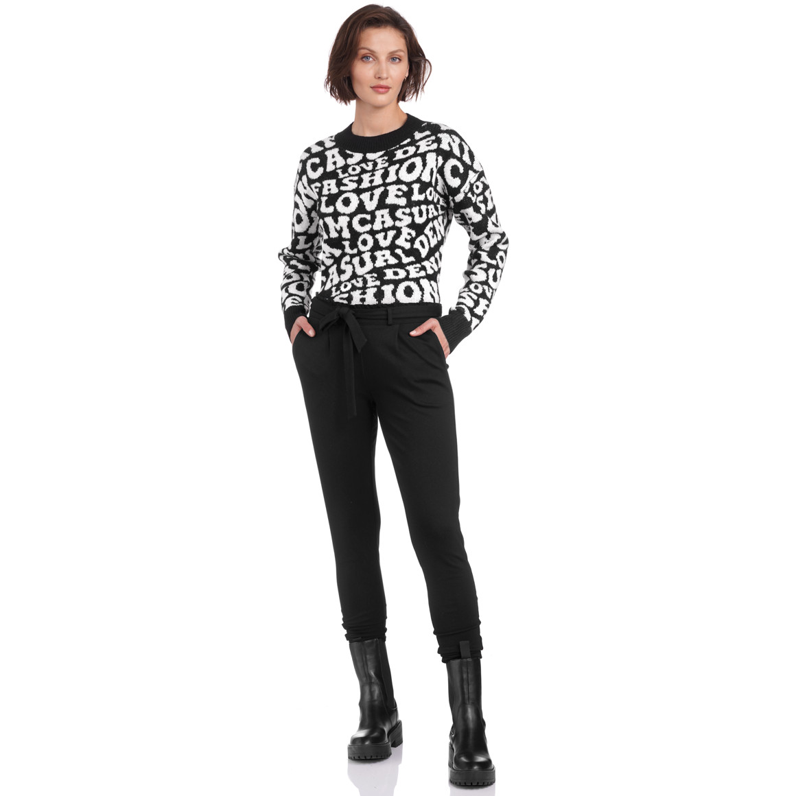 Damen Jogpants mit Bindeband