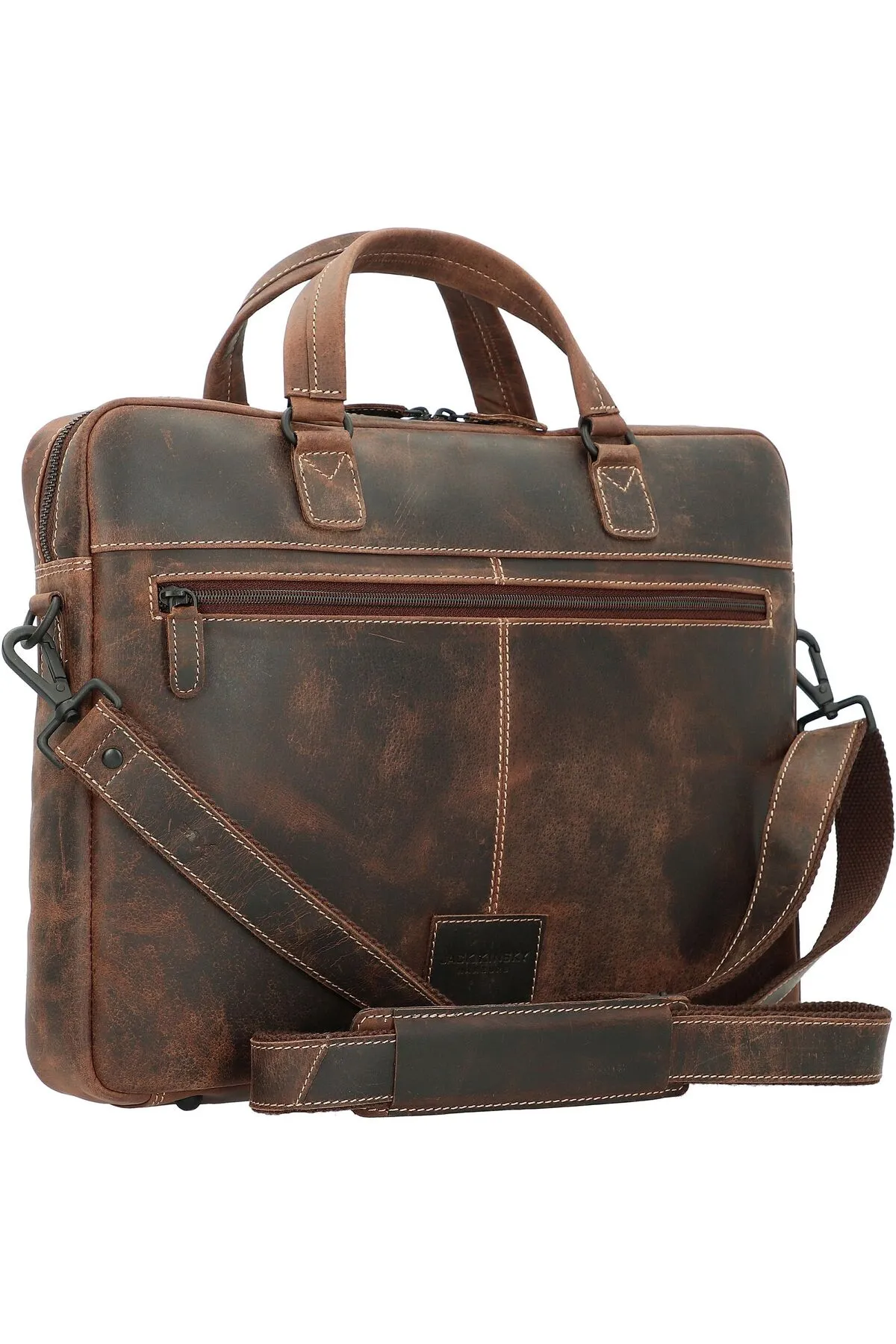 Jack Kinsky  Baltimore 8 Aktentasche Leder 40 cm Laptopfach