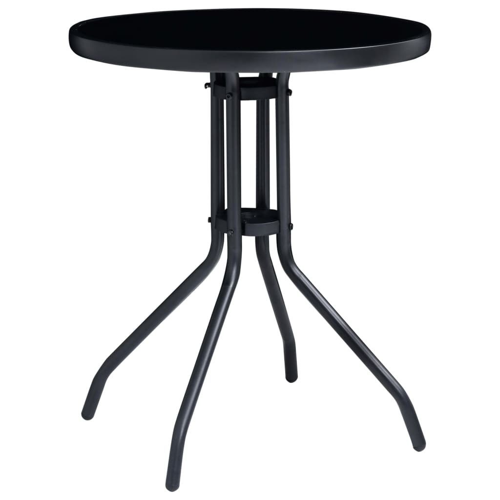 DOTMALL Balkonset (3-tlg), für Terrasse Garten Indoor Outdoor,Aluminium Wetterfest