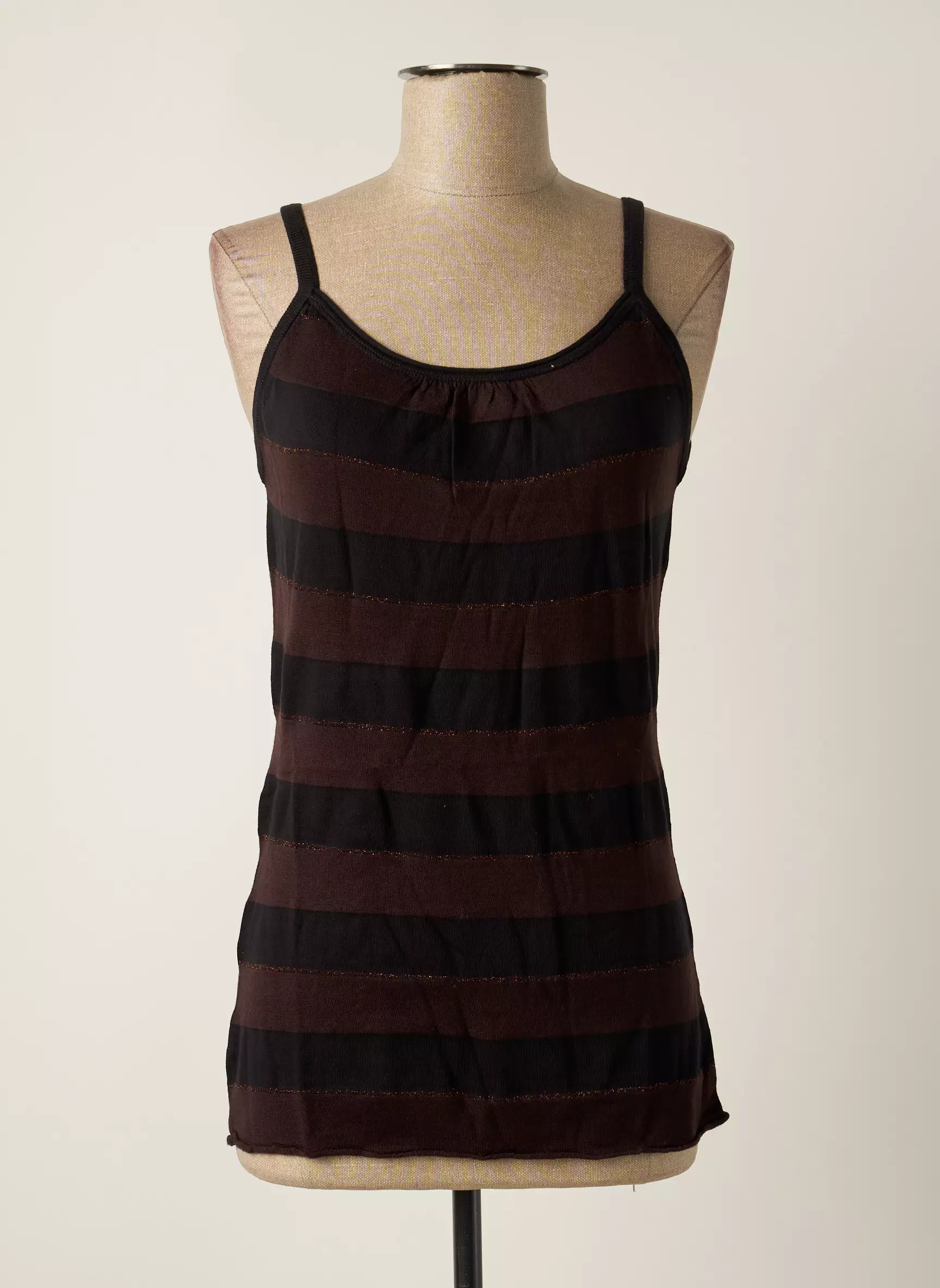 Stefan Green Tops Femme couleur marron