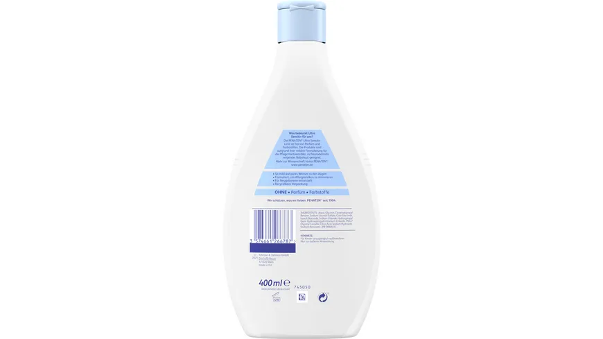 Penaten ultra sensitiv Bad und Shampoo 400 ml