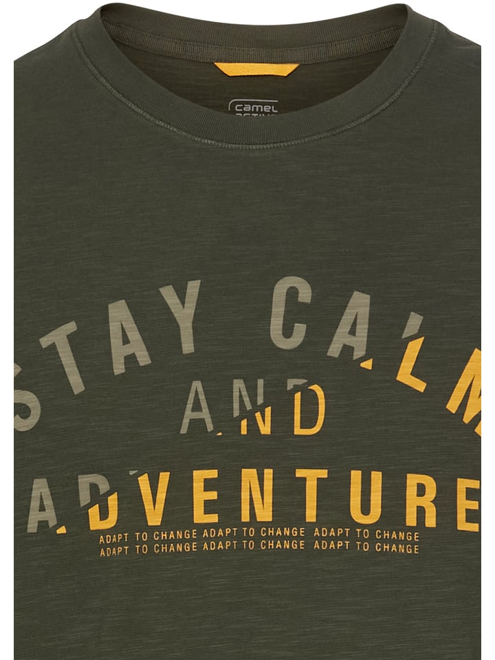 Camel Active Shirt in Khaki günstig kaufen