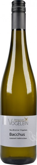 2021 Bacchus Kabinett halbtrocken - Weingut am Vögelein