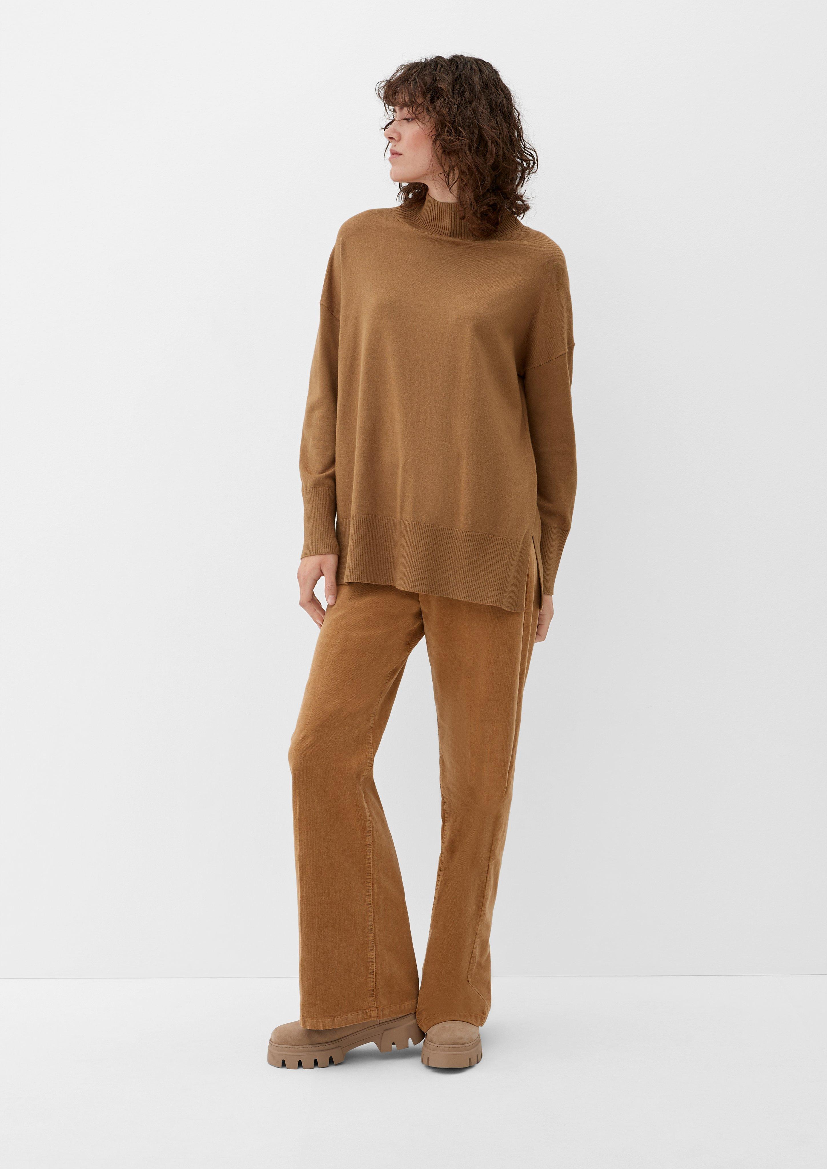 Rollkragenpullover aus Viskosemix  2125704-8469