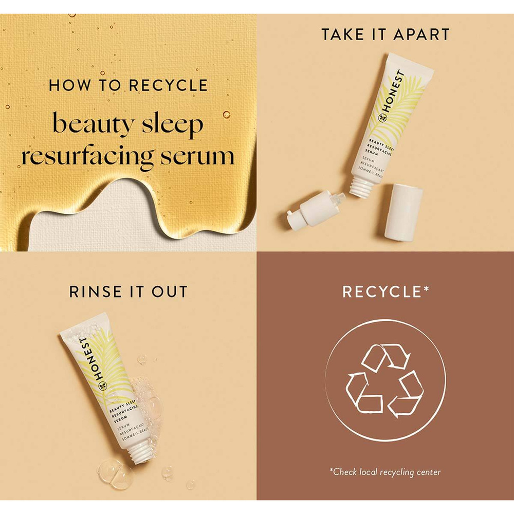 Honest Beauty Beauty Sleep Resurfacing Serum Soin anti acné