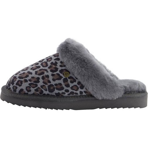 Warmbat Hausschuhe Colie Print Panther Warmbat