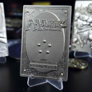 Magic the Gathering Metallbarren Garruk Wildspeaker Limited Edition (versilbert)