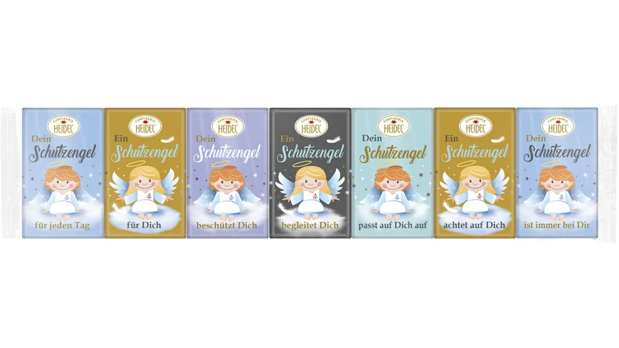 HEIDEL Vollmilchschokolade Schutzengel 7er Pack 52.2 g