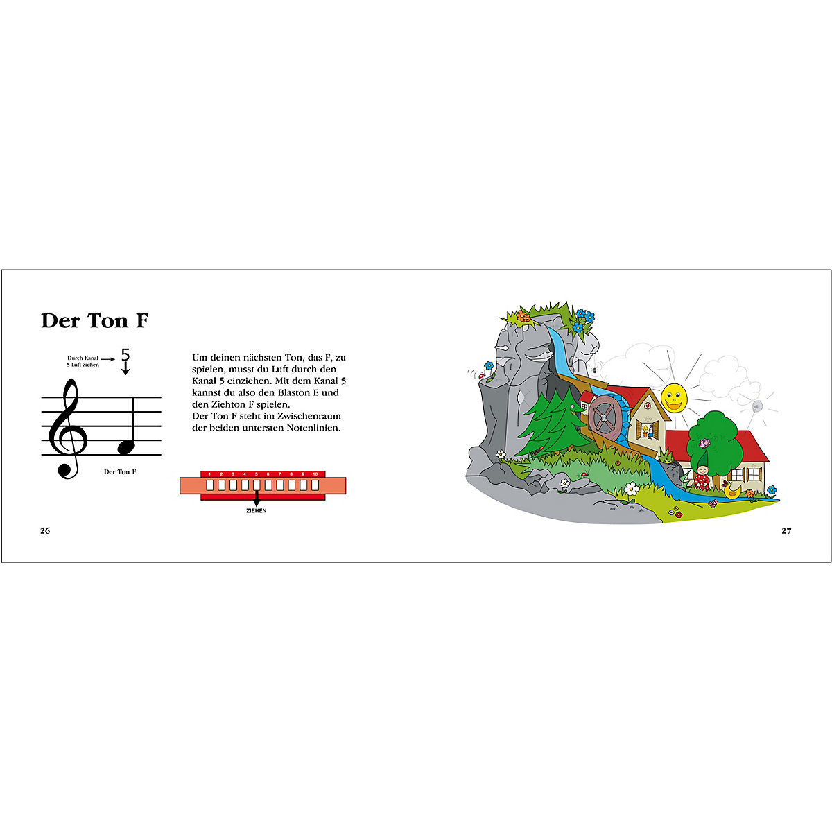 Das bunte Mundharmonika-Set