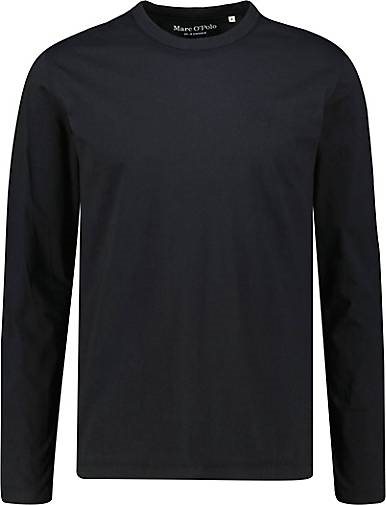 Marc O'Polo Herren Longsleeve aus Bio-Baumwolle Regular Fit
