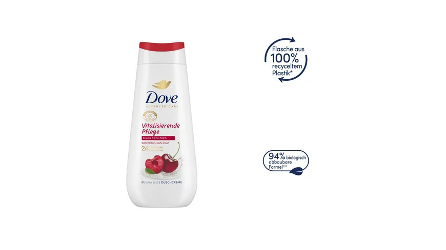 Dove Advanced Care Duschcreme Vitalisierende Pflege 225 ml