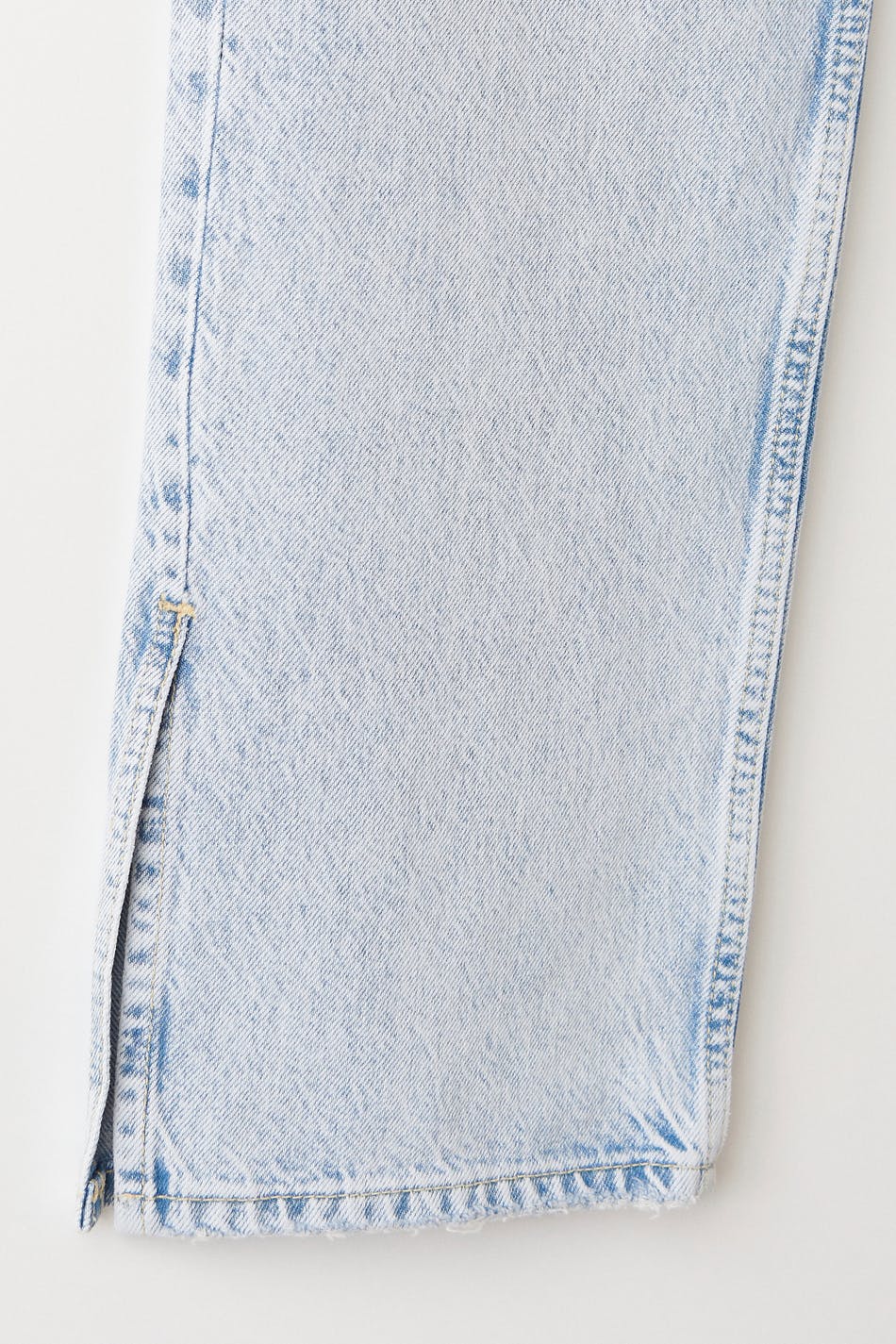 90s slit jeans