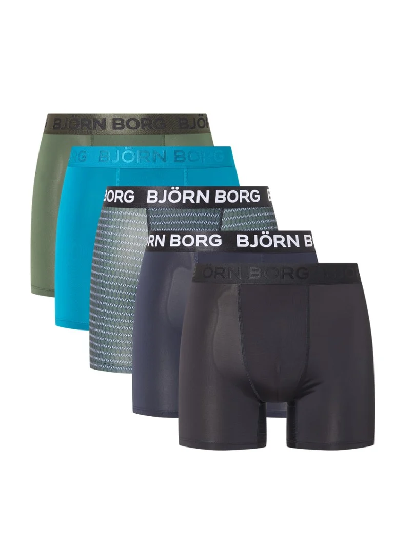 Bokserki z logo Björn Borg, 5 szt.