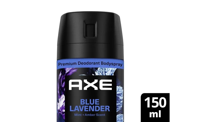Axe Premium Bodyspray Blue Lavender ohne Aluminiumsalze 150 ml