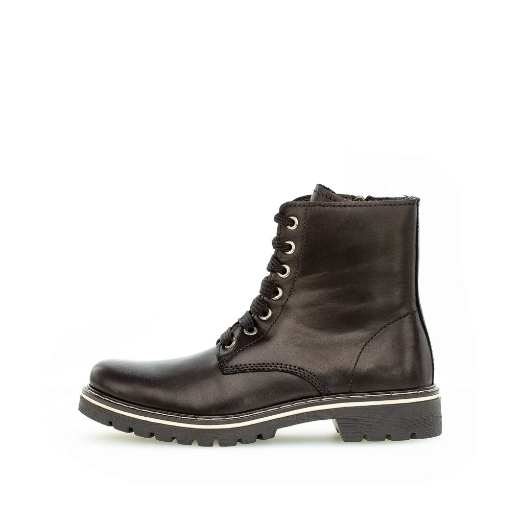 Gabor fashion Schnürstiefelette schwarz