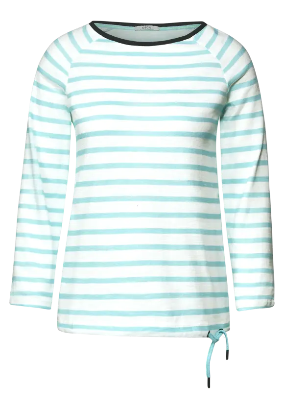 CECIL Strukturstreifen Shirt