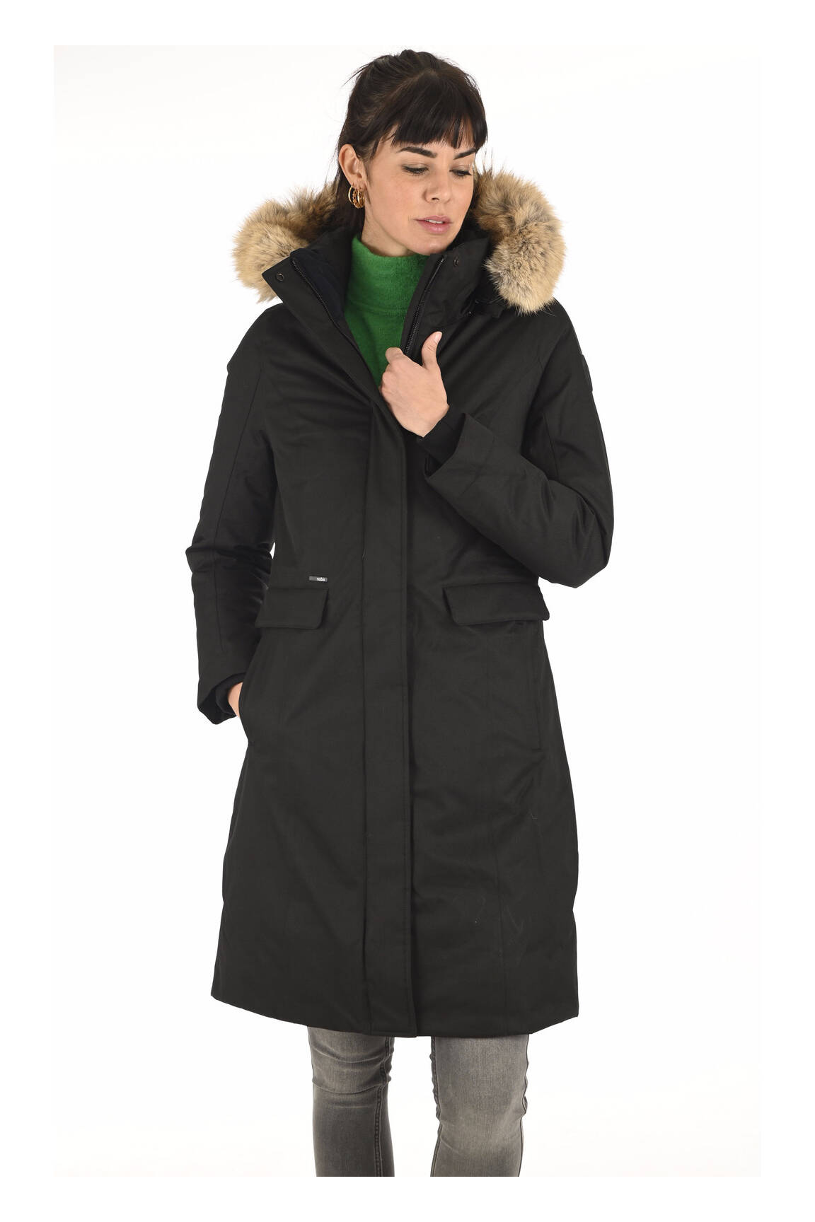 Nobis Parkas Femme couleur noir