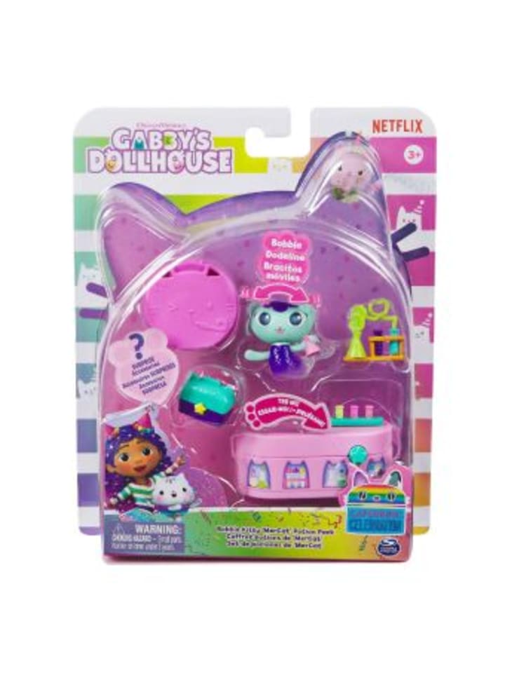 Amigo Spielzeug - Gabby's Dollhouse Bobble Kitty Furniture - Mercat günstig kaufen onesize