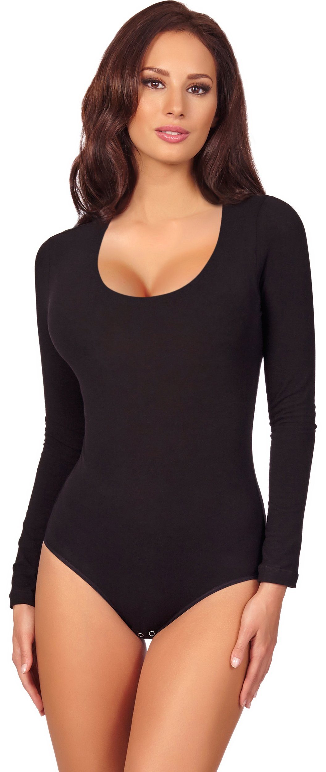 Merry Style Body Damen Langarm Body BD900