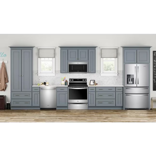 Whirlpool 24.5-cu ft 4-Door French Door Refrigerator with Ice Maker (Fingerprint Resistant Stainless Steel) ENERGY STAR