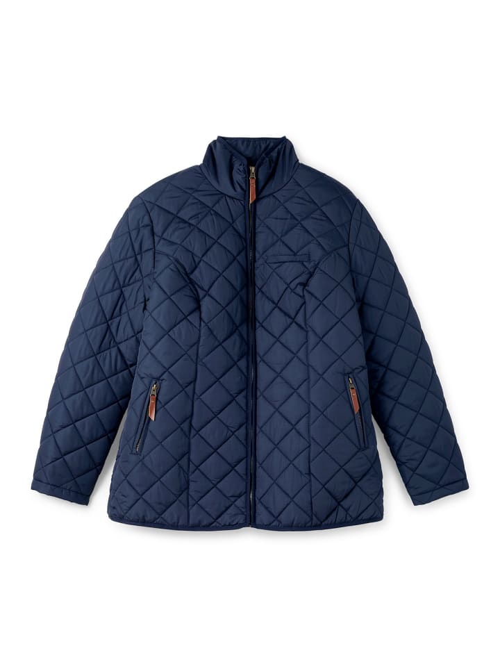 sheego Steppjacke in marine günstig kaufen