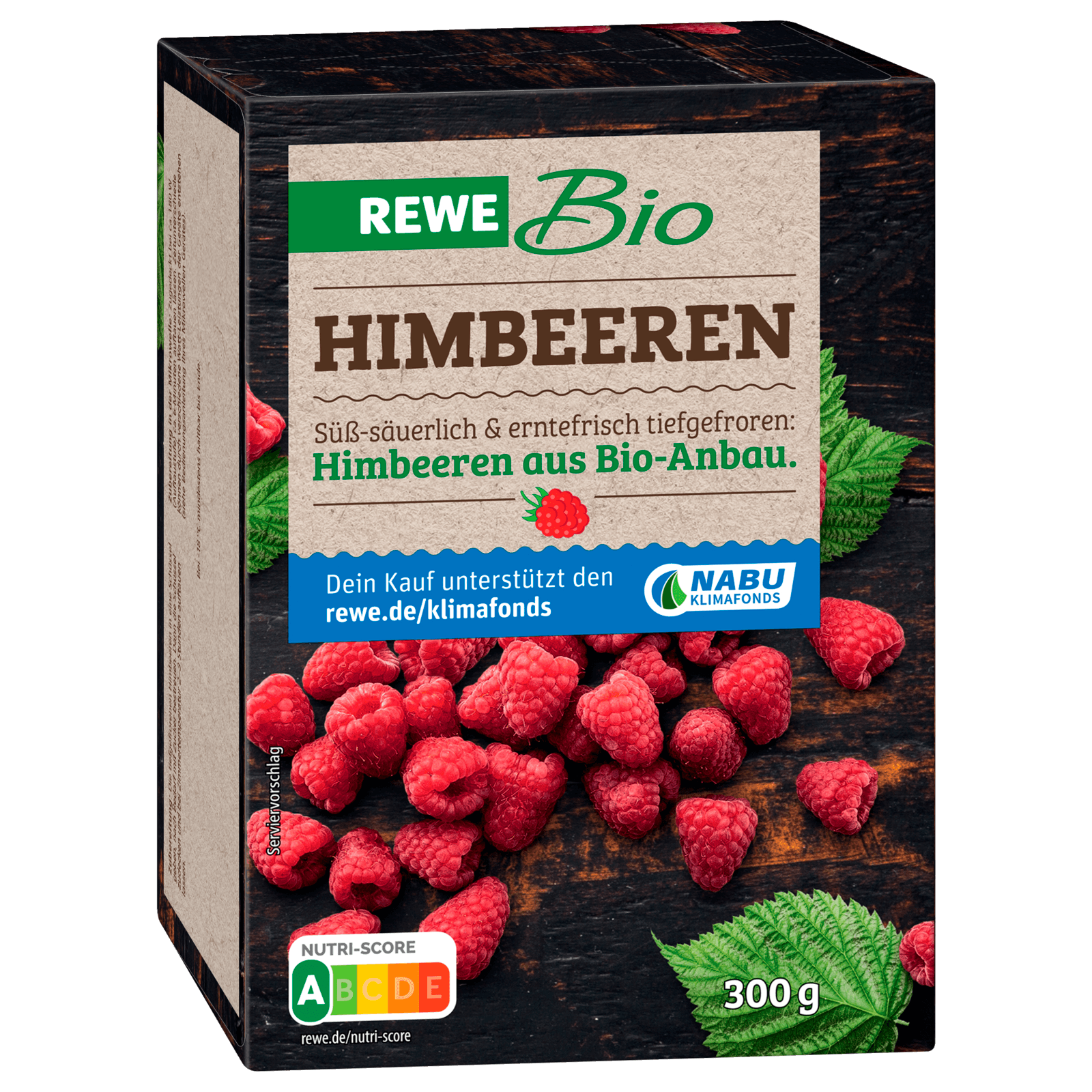 REWE Bio Himbeeren tiefgefroren 300g