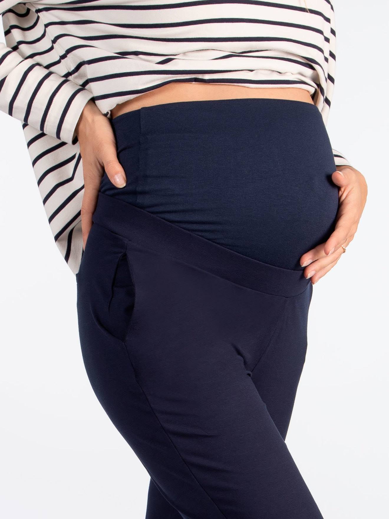 Envie de Fraise Karottenhose für die Schwangerschaft CLEMENT ENVIE DE FRAISE - marine