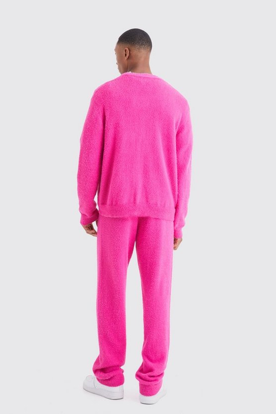 Lockere flauschige Jogginghose