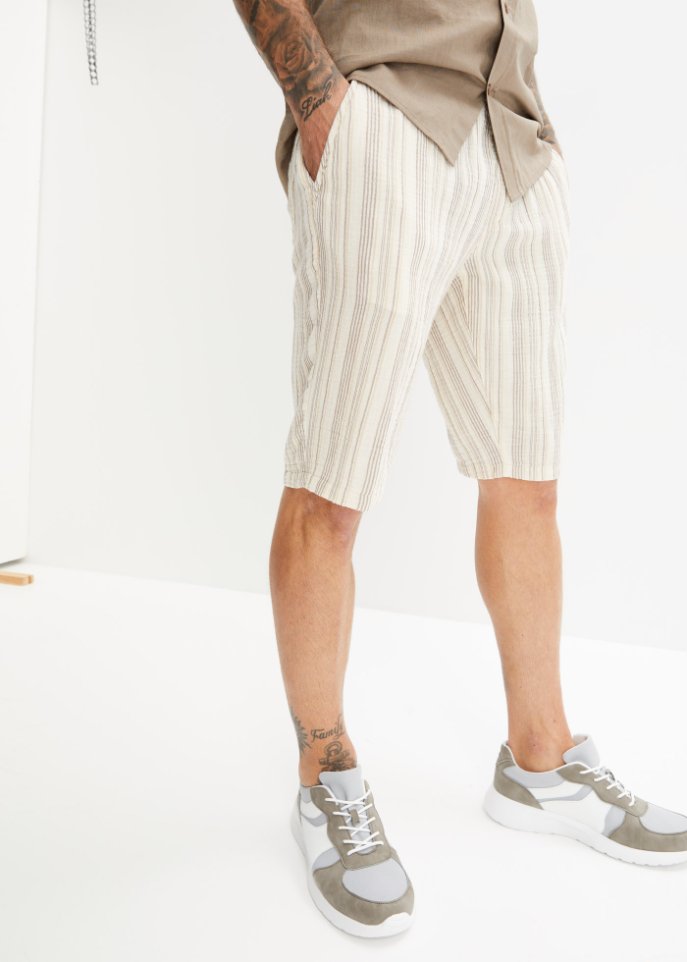 Loose Fit Chino-Bermuda