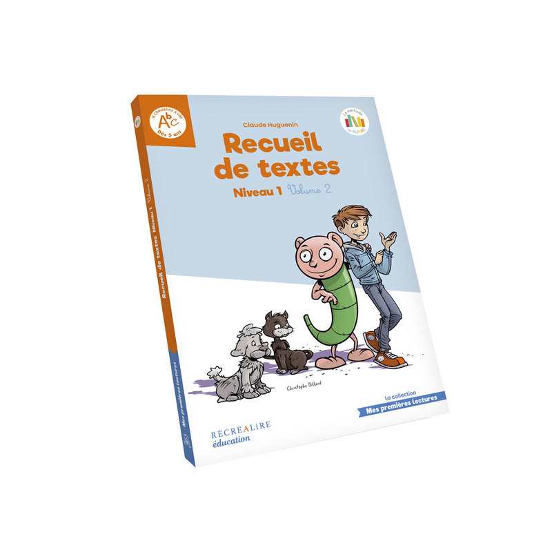 Livre Recueil de textes Alphas Niveau 1 Tome 2 - Récréalire