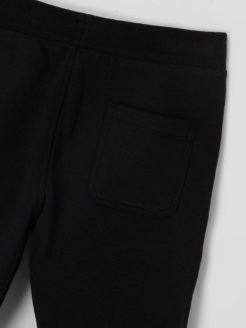 Sweathose mit Logo-Prints Modell 'Nizard' in schwarz