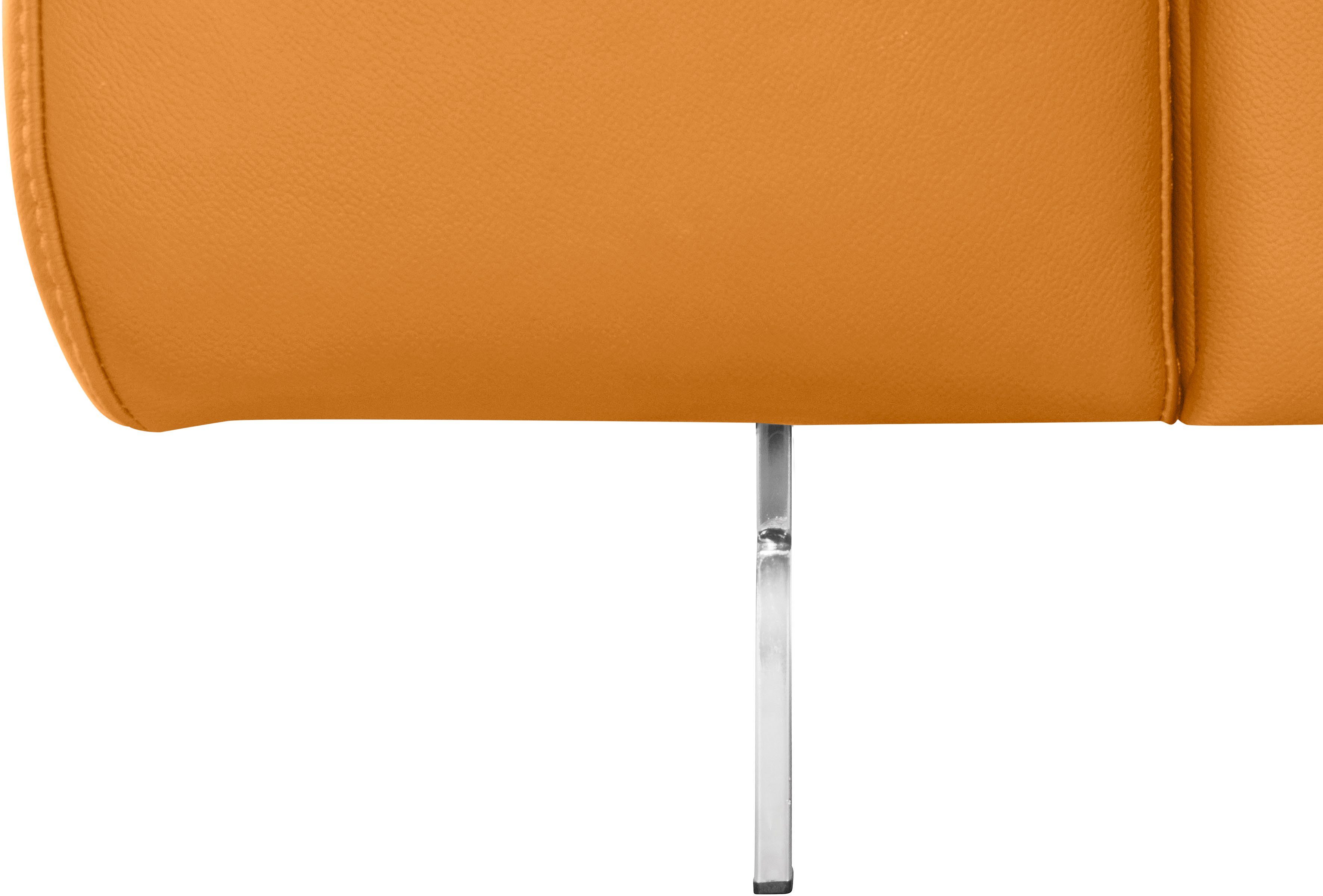 COTTA Ecksofa Chef, mit Kopfteilverstellung, wahlweise mit Bettfunktion