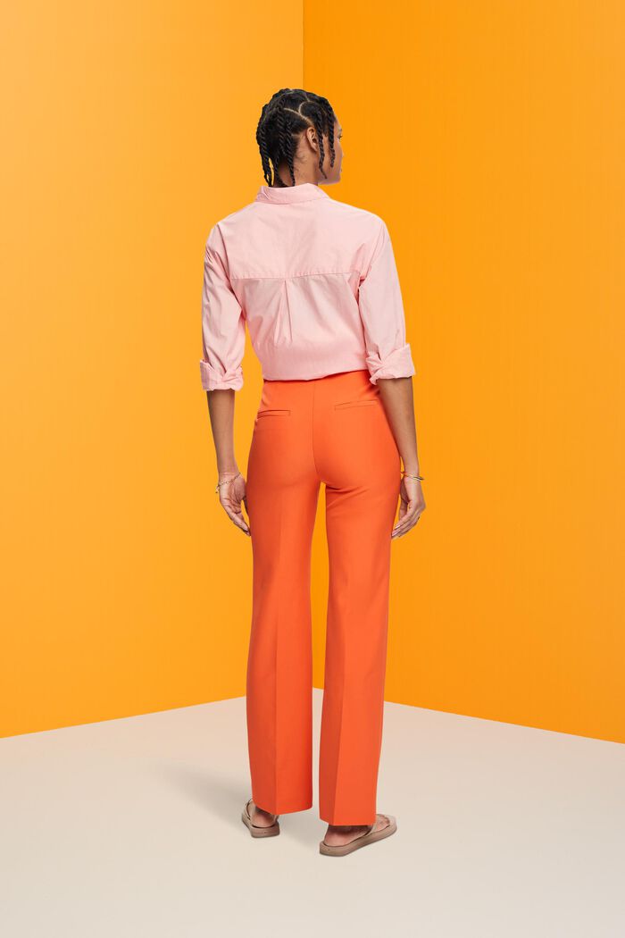 Ausgestellte Retro-Hose mit hohem Bund