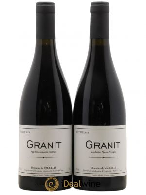 Ajaccio Granit Vaccelli  2019 - Lot de 2 Bouteilles